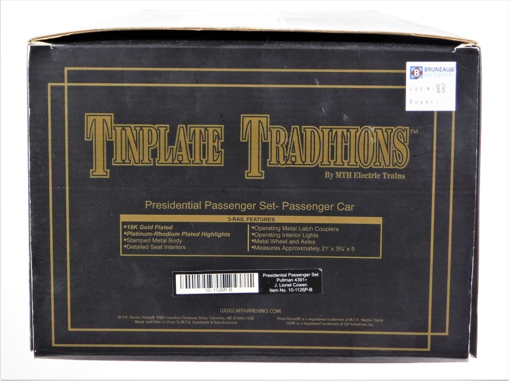 MTH TINPLATE TRADITIONS