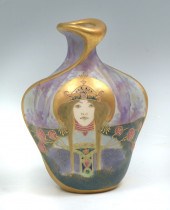 MUCHA STYLE PAINTED AUSTRIAN A