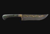 MUGHAL DAGGER W/ SPAINACH JADE