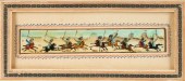 Mughal Persian Miniature Polo
