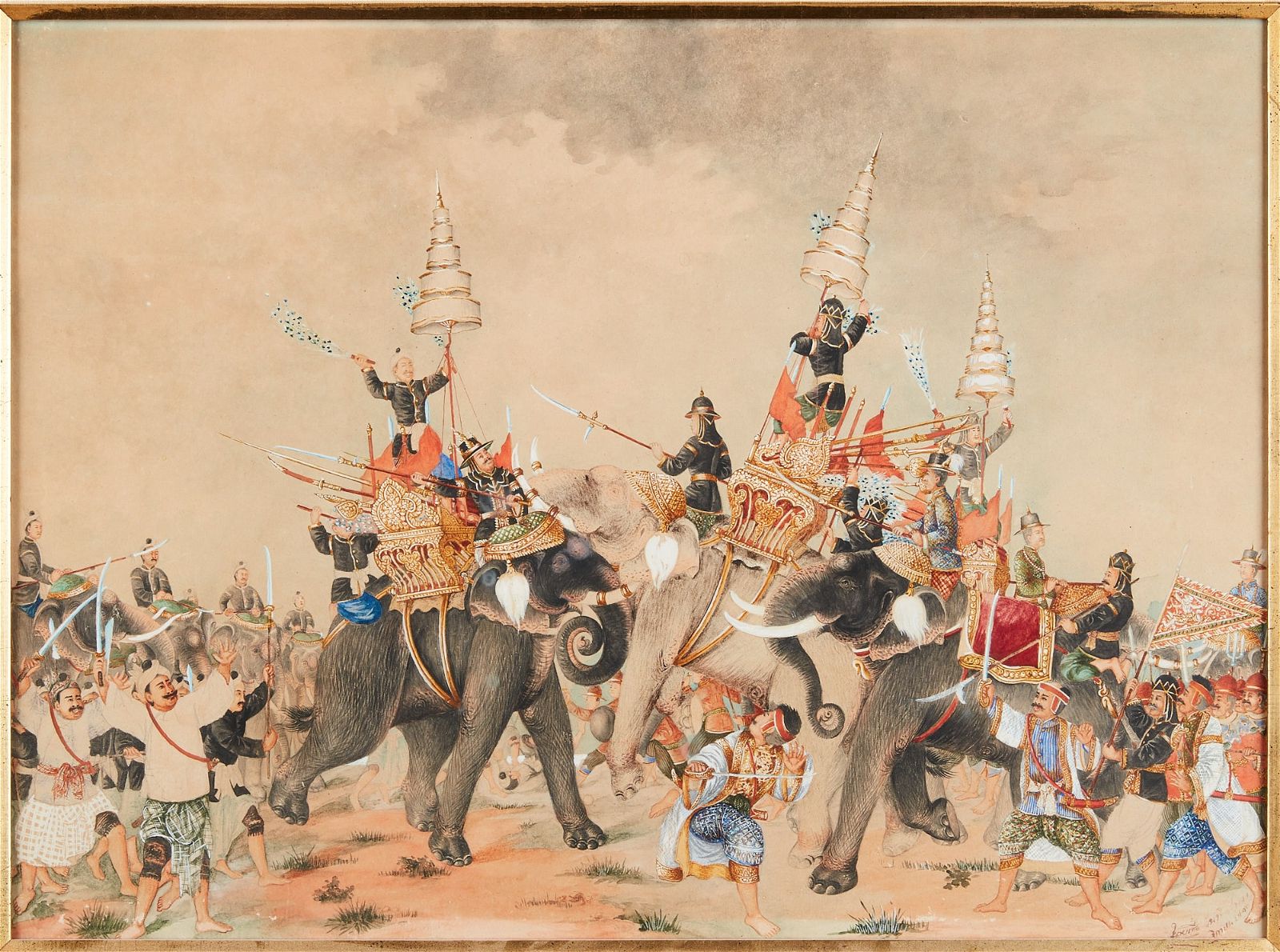 MUGHAL SCHOOL, BATTLE WITH