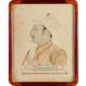MUGHAL SCHOOL, FINE PORTRAIT D