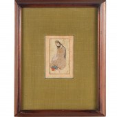 MUGHAL SCHOOL, FINE PORTRAIT D