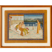 MUGHAL SCHOOL, PAINTING<br>Mug