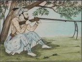MUGHAL SCHOOL, PORTRAIT OF A R