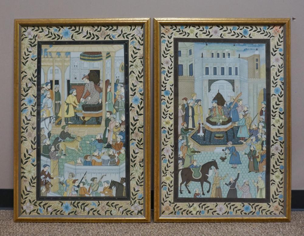 MUGHAL SCHOOL, TWO INTERIOR COURT