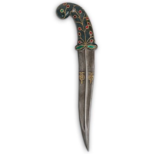 MUGHAL STYLE DAMASCUS STONE