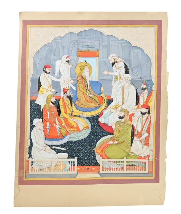 MUGHAL STYLE INDIAN COURT