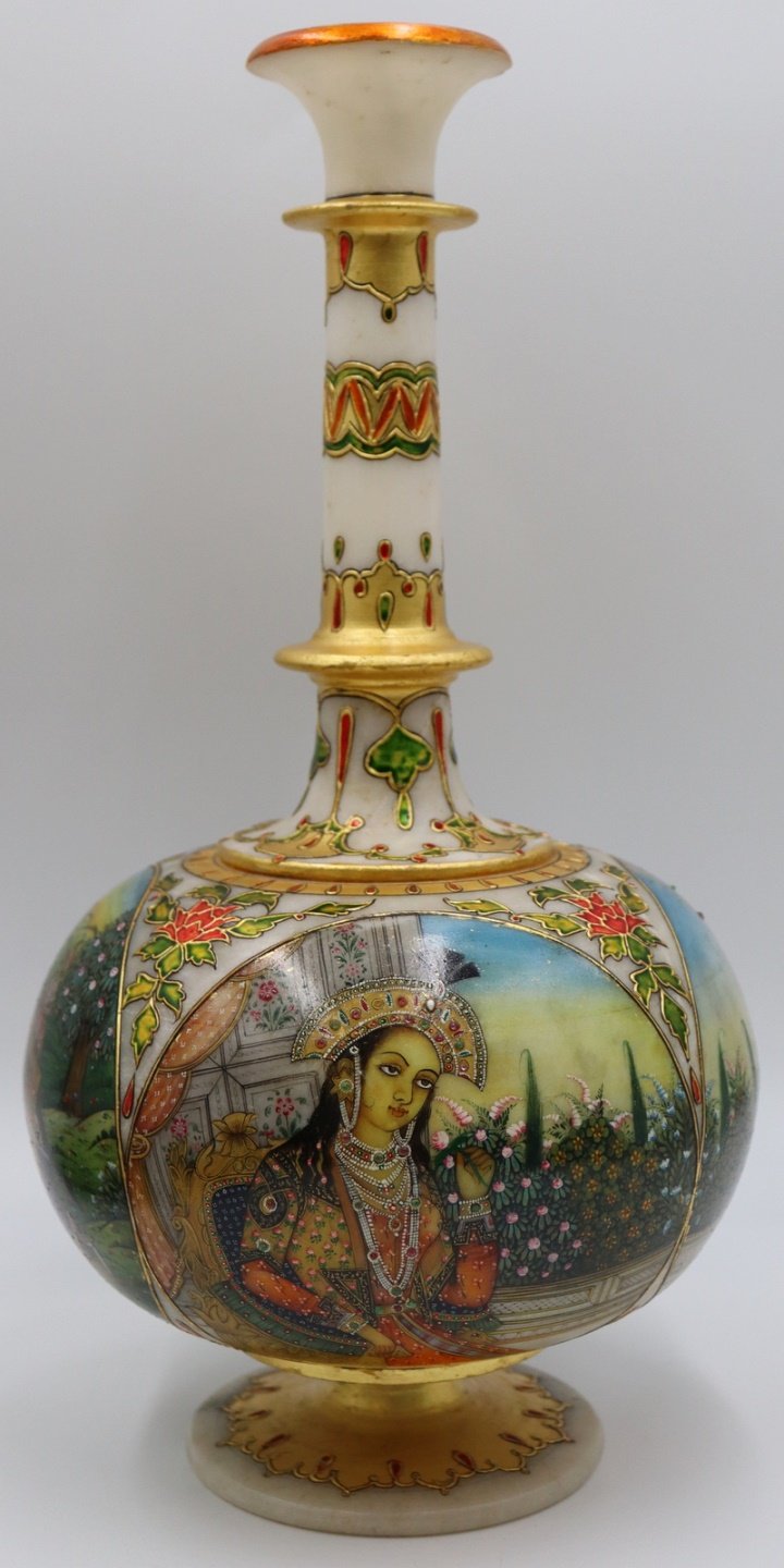 MUGHAL STYLE PAINT DECORATED AND