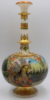 MUGHAL STYLE PAINT DECORATED A