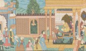 MUGHAL STYLE PRINCELY COURT PA