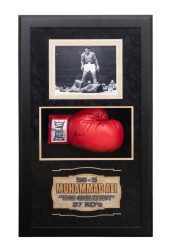MUHAMMAD ALI CERTIFIED SIGNED