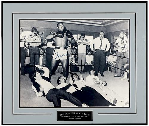 MUHAMMAD ALI MEETING THE BEATLES