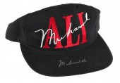 MUHAMMAD ALI, SIGNED HATEmbroi