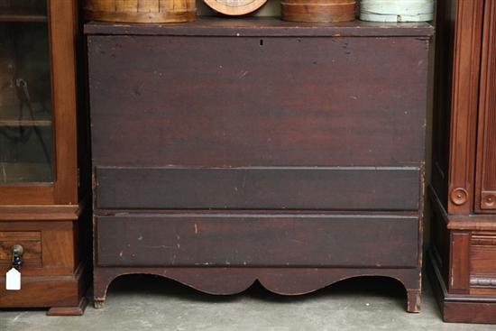 MULE CHEST. Pine with original
