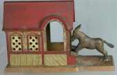 Mule Entering Barn cast iron m