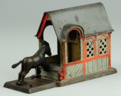 MULE ENTERING BARN MECHANICAL