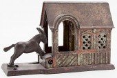MULE ENTERING BARN MECHANICAL