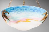 MULLER FRERES ART DECO GLASS P