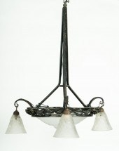 MULLER FRERES ART DECO IRON AN