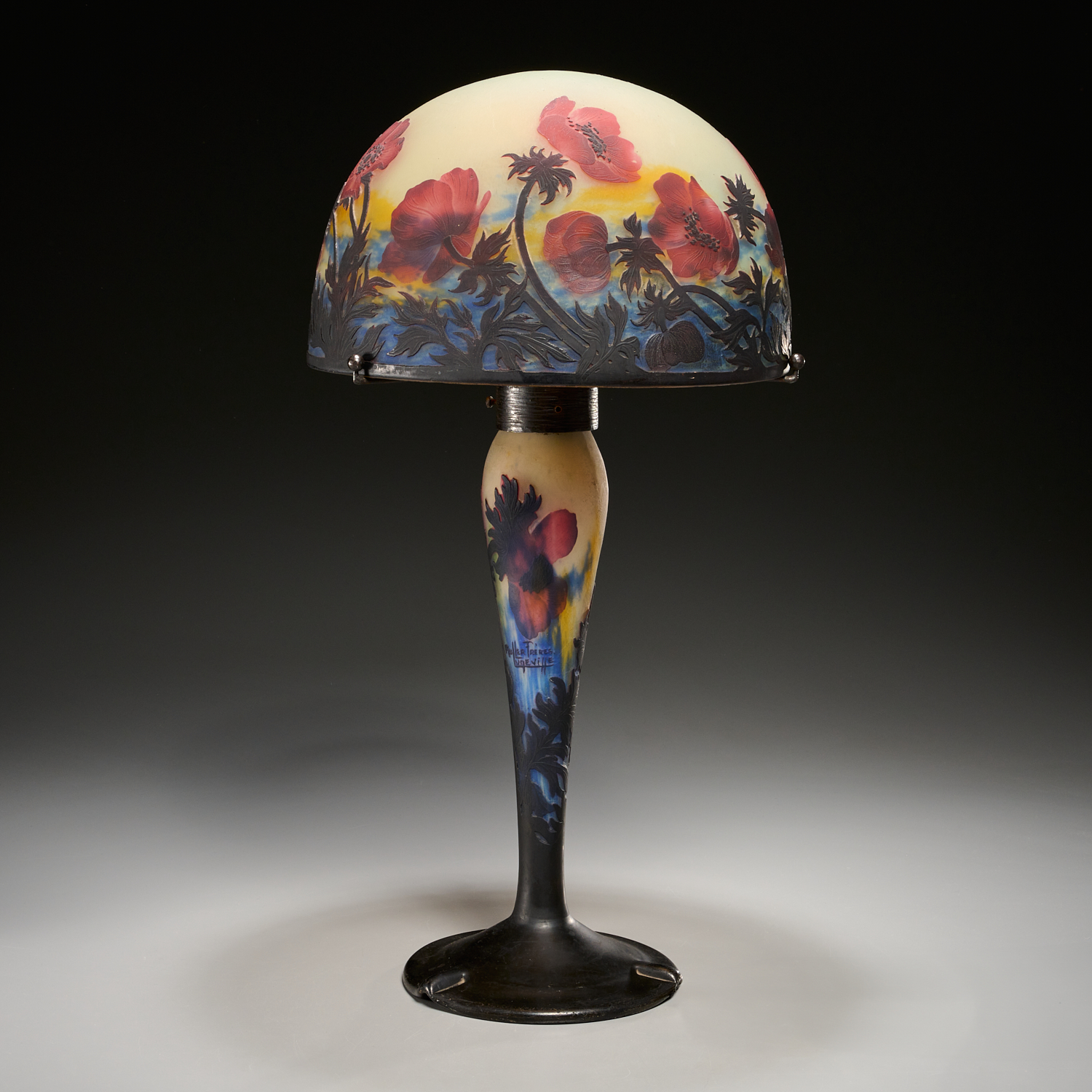 MULLER FRERES (ATTRIB), CAMEO GLASS