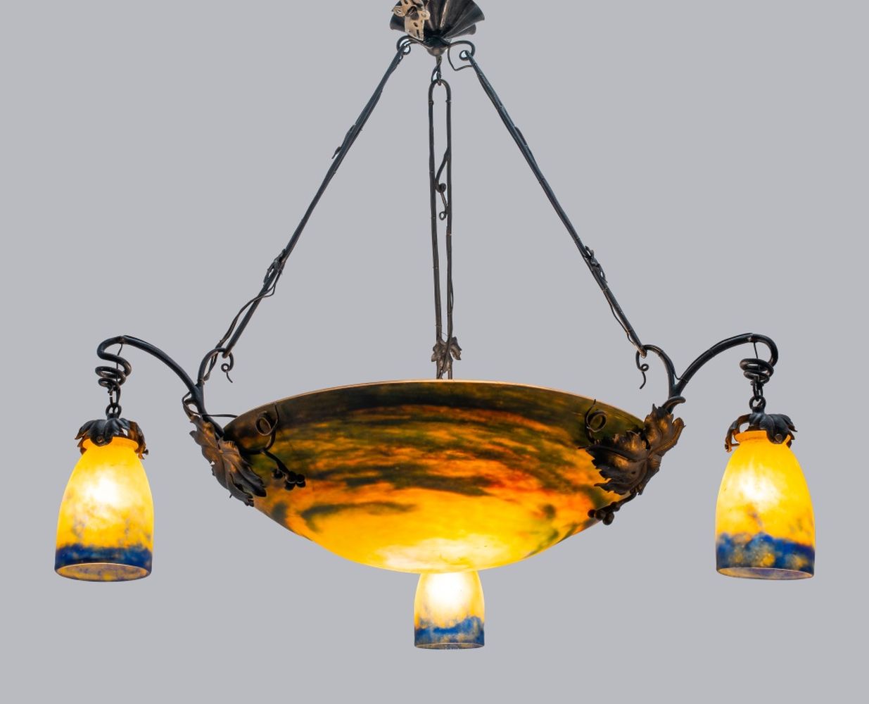 MULLER FRERES FRENCH ART NOUVEAU