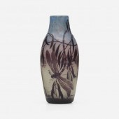 Muller Frères. Vase with drago