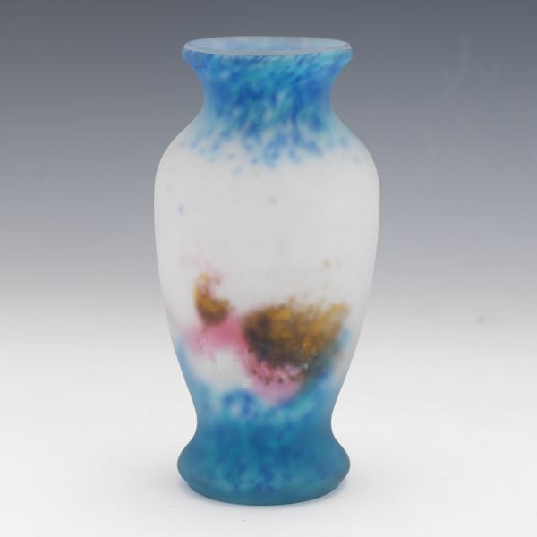 MULLER FRES LUNEVILLE VASE 7" x 3