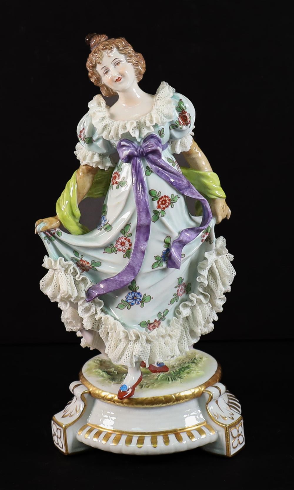 MULLER VOLKSTEDT DRESDEN LACE