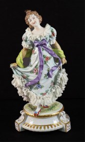 MULLER VOLKSTEDT DRESDEN LACE