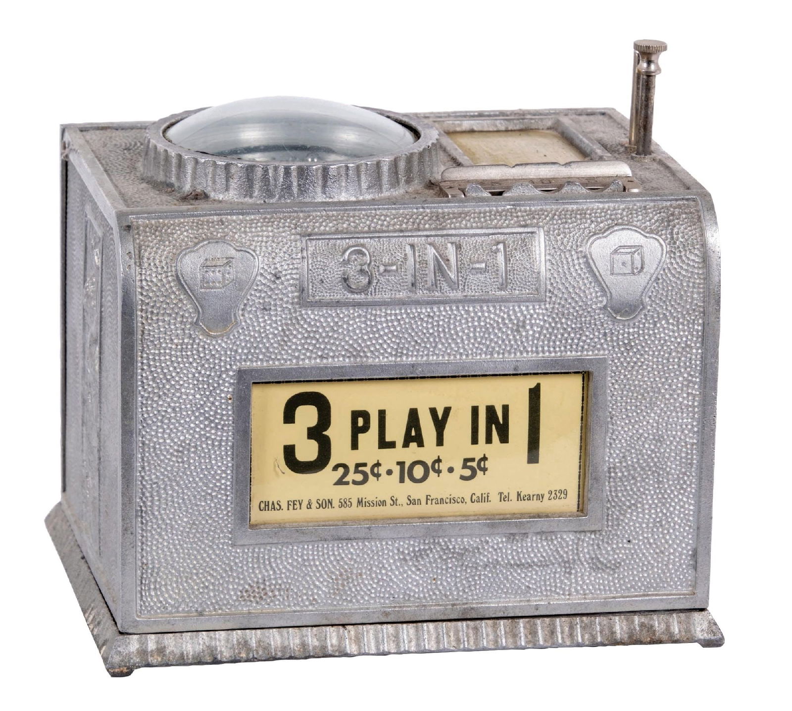 MULTI-COIN CHARLES FEY 3-IN-1