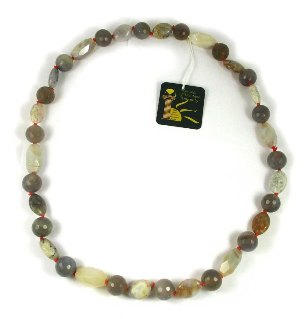MULTI COLOR AGATE AND JASPER BEAD