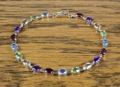 MULTI COLOR GEMSTONE AND YELLO