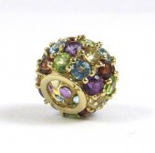 MULTI-COLOR GEMSTONE AND YELLO