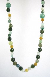 MULTI COLOR JADE AND HARDSTONE
