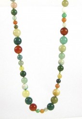 MULTI-COLOR JADE AND HARDSTONE
