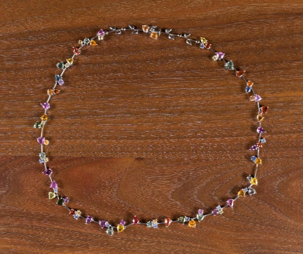 MULTI COLOR SAPPHIRE AND GOLD