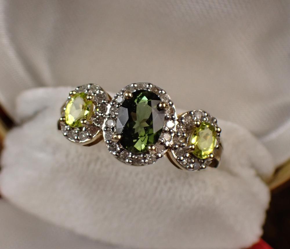MULTI-COLOR TOURMALINE AND