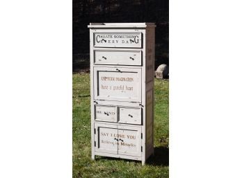 Multi drawer and door cabinet