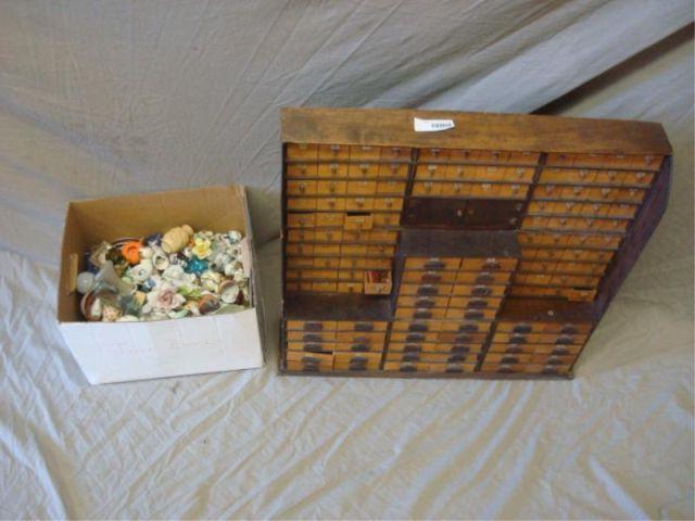 Multi Drawer Cabinet & Contents A