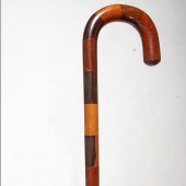 MULTI-HARDWOOD CROOK CANEEarly