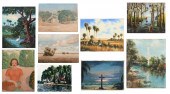 MULTI PC. FLORIDA PAINTING LOT