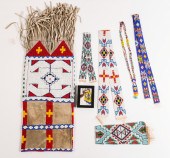MULTI PC. NATIVE AMERICAN BEAD