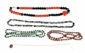 Multi-Stone and gold grouping