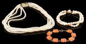 MULTI-STRAND PEARL NECKLACE PL