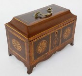 MULTI-WOOD INLAID CHIPPENDALE