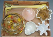 MULTICOLORED MID-CENTURY GLASS