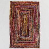 MULTICOLORED RAG RUGApproximat