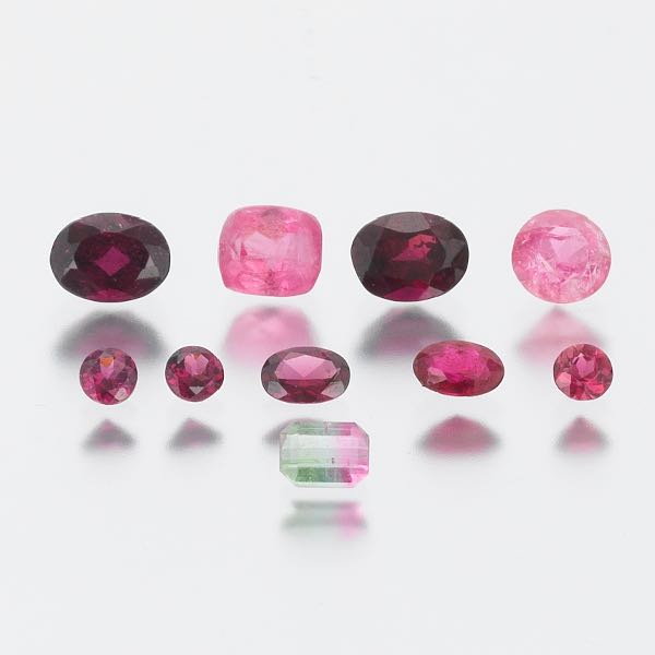 MULTIPLE UNMOUNTED 9,75 TOTAL CARAT