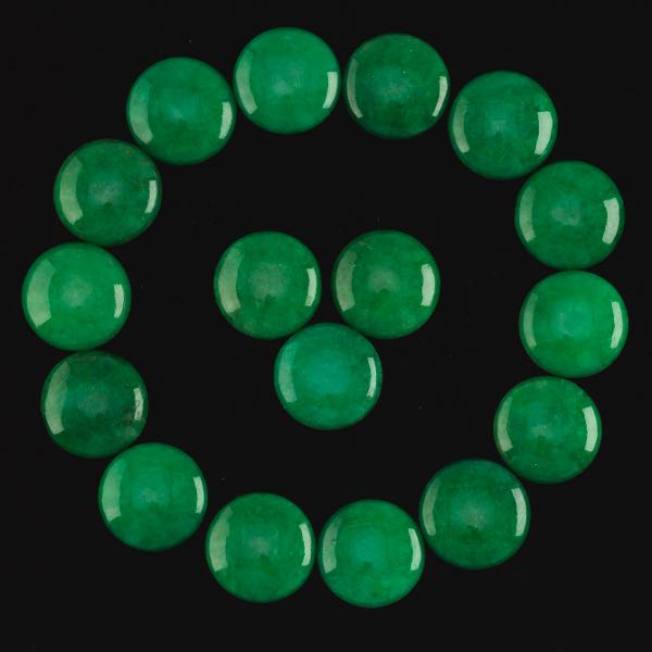 MULTIPLE UNMOUNTED ROUND CABOCHON